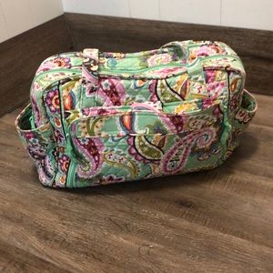 Vera Bradley diaper bag.